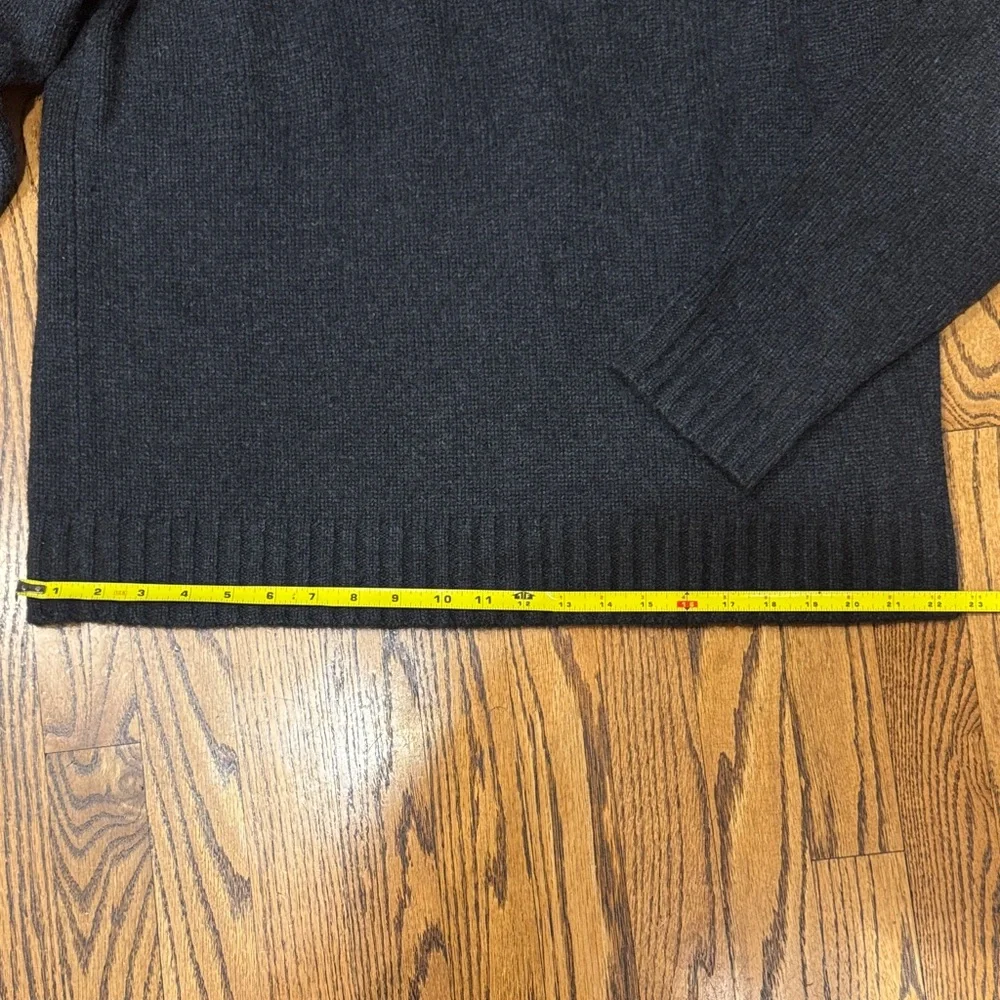 Bloomingdale's Black v-neck /cowl neck Sweater for Men - Picture 4 of 11